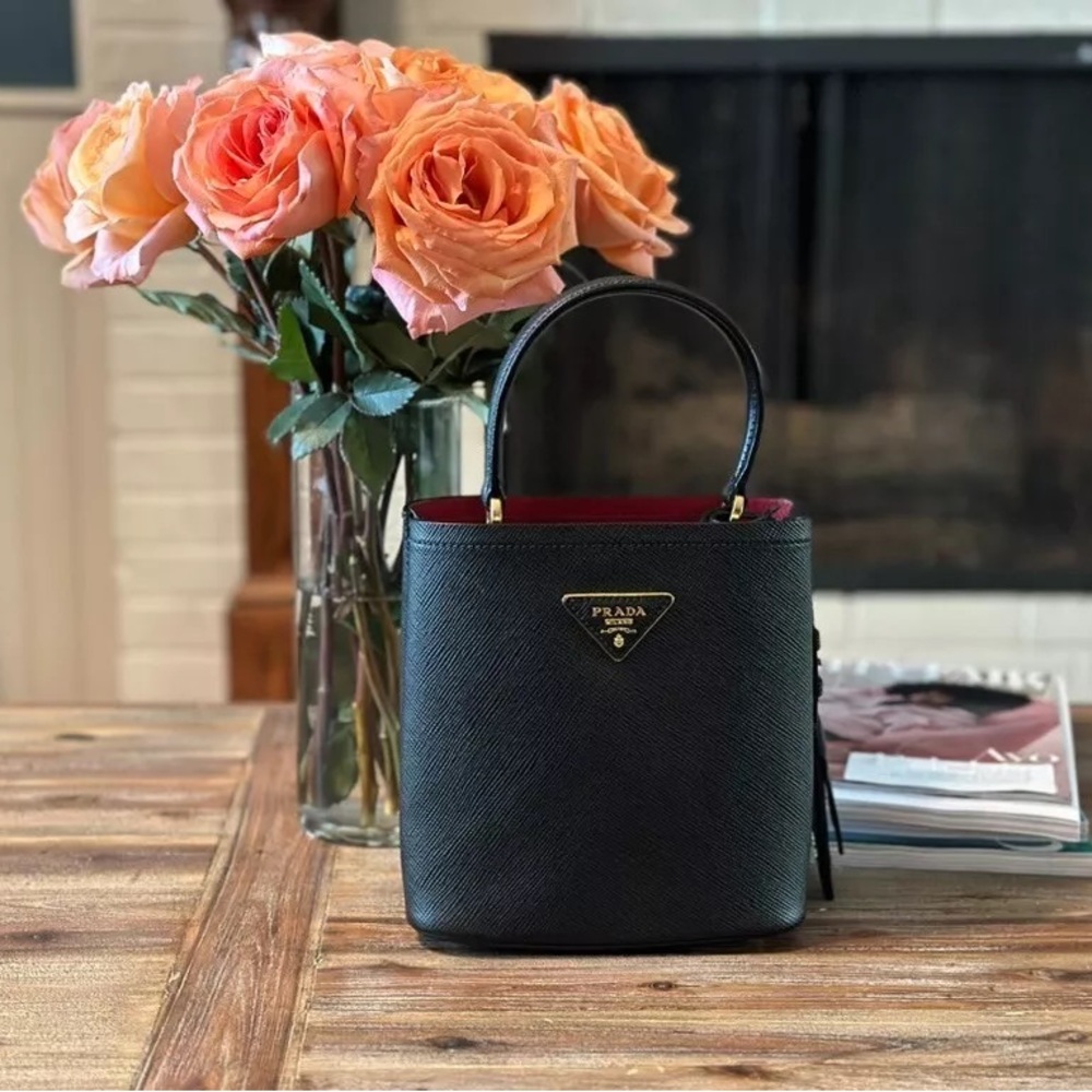 Prada Black Mini Bag with Saffiano Leather